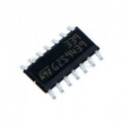 IC Quad differential comparator low power SMD SOIC-14