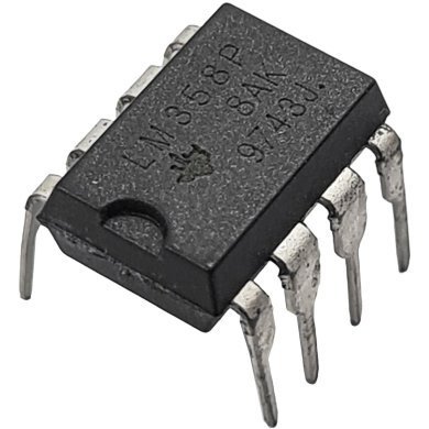 LM358P 4x CI amplificador operacional Dual  30V DIP8