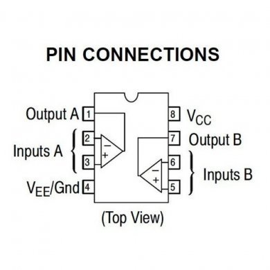 CI amplificador operacional Dual  30V DIP8 (Kit 10)