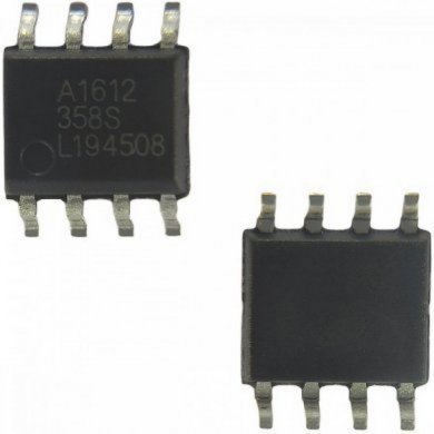 LM358S Ci amplificador operacional 358S SOP8 SMD (Kit 5x)