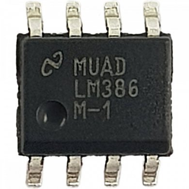 LM386M-1/NOPB CI LM386 SMD amplificador operacional (Kit 10x)