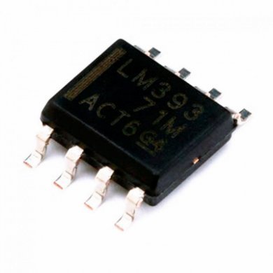 LM393M Kit 5x CI LM393 comparador analogico SOIC-8 SMD