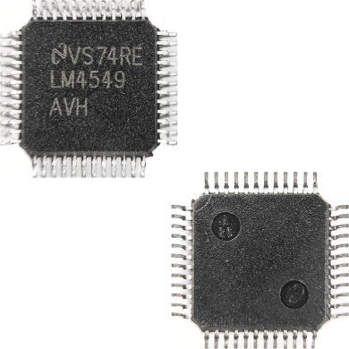 LM4549A AC97 Rev 2.1 Multi-Channel Audio Codec 48-LQFP