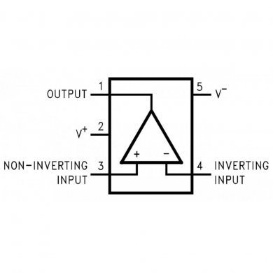 LMC7211AIM5X CI comparador analogico de tensão SOT23-5 (Kit 10x)