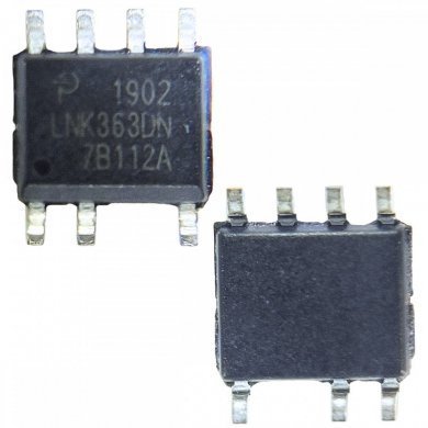 LNK363DN Ci conversor AC/DC SMD SOIC-8 (Kit 5 unidades)