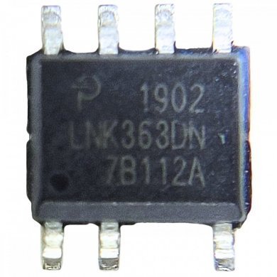 LNK363DN Ci conversor AC/DC SMD SOIC-8 (Kit 5 unidades)