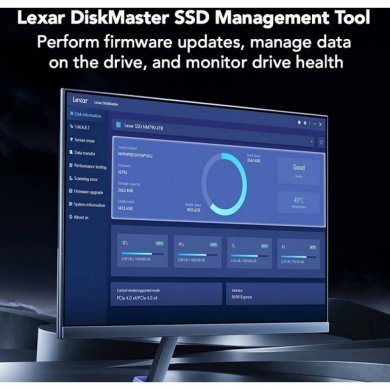 Lexar SSD 1TB M.2 NVMe NQ780 PCIe Gen4 x4 2280