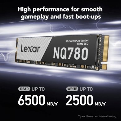 Lexar SSD 1TB M.2 NVMe NQ780 PCIe Gen4 x4 2280