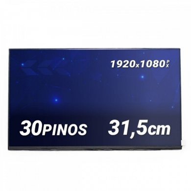 LP140WFH-M1 Tela LED 14 IPS FHD 1920x1080 fosca 30P PCB 31.5cm