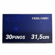 Tela LED 14 IPS FHD 1920x1080 fosca 30P PCB 31.5cm sem aletas de fixação