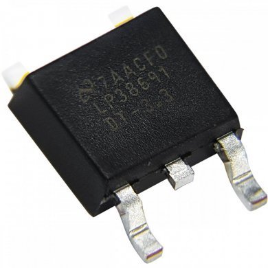 Regulador tensão 3.3V 500ma LP38691 DT-3.3 (Kit 10)