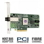 EMC LSI Lightpulse HBA 8GB 1x FC Multimode PCIE x8 2 low profile MD2 hot pluggable