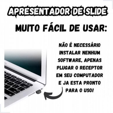 LPT-8 Apresentador multimidia wireless point com laser