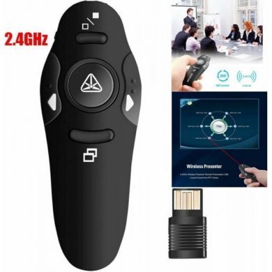 LPT-8 Apresentador multimidia wireless point com laser