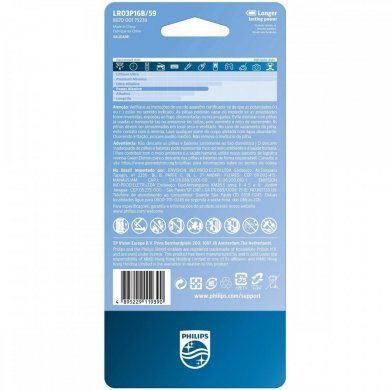 Philips pilha Power Alkaline AAA 1.5V 16 unidades