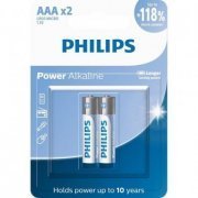 Philips Pilha Power Alkaline AAA 1.5V 2 Unidades 