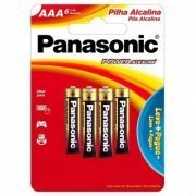 Panasonic pilha power alkaline AAA 1.5V com 6x und 
