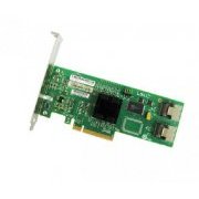 Controladora LSI SAS3081E-R SAS 3GB/s PCI-E x8, 2 Portas SAS SFF-8087 internas até 8 discos, RAID 0/ 1/ 1E/ 10