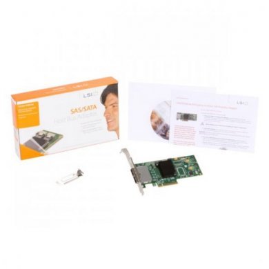 LSI00188 LSI Controladora HBA SAS 9200-8e SGL