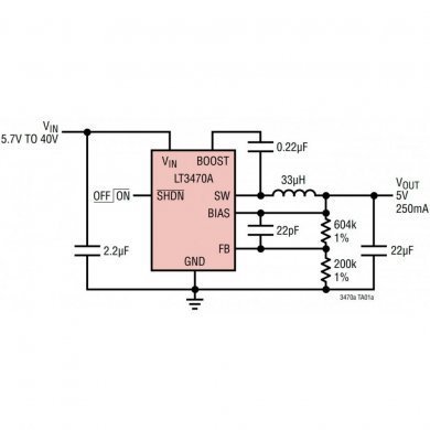 CI LDPR PWM buck DFN8 SMD