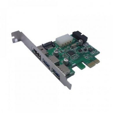 LT-303 Placa PCI-E 2x USB 3.0 + 1x ESATA