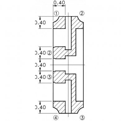Led RGB SMD 0402 3V 20mA (Rolo 3000x unidades)