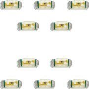 10x LED GREEN CLEAR 1208 SMD R/A 2v 20mA 571nm 2.00mm ...