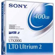 Fita de Backup Sony LTO-2 Ultrium 200/400GB / 200GB (Native) / 400GB (2:1 compression), Native Data Transfer Speeds from 40 to 80 MB/