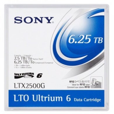 LTX2500G Sony Fita de Dados Ultrium LTO-6