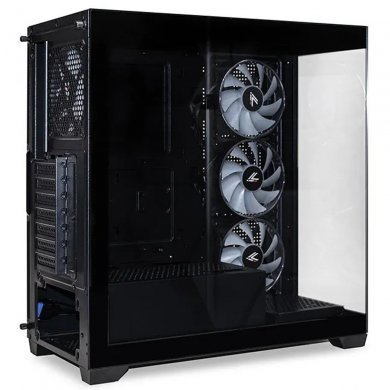 LV510BK Level gabinete gamer LV510 Mid Tower ATX 4 fans RGB preto