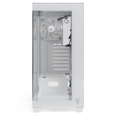 LV510WH Level gabinete gamer LV510 Mid Tower ATX 4 fans RGB branco