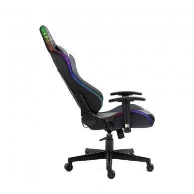 Level cadeira gamer com LED RGB reclinável 120KG