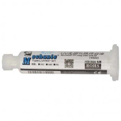 Mechanic Genuine 10ml White UV Curing Solder