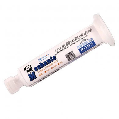 LVH900-WY Mechanic Genuine 10ml White UV Curing Solder