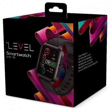 LVW-10CL Level Smartwatch LVW-10 bluetooth pulseira em couro