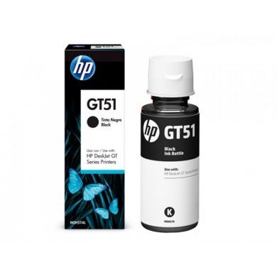 M0H57AL HP Garrafa de Tinta GT51 Preto 90ml