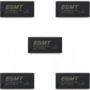 Ci SDRAM DDR400 256Mb 2.5V TSOP66 ESMT (Kit 5x) 4M x 16 bits x4 / Data Code 2338 (Kit com 5 unidades)