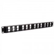 COMMSCOPE Patch Panel 24 Portas Modular Panel 24 Portas, Categoria 5E/6/6A, U/UTP Descarregado, 1.5 Ampere, 19