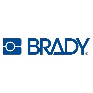 Brady fita 19mm nylon preto/branco 4.8 metros