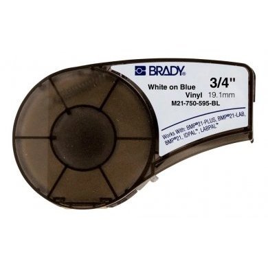 M21-750-595-BL Brady Etiqueta BMP21 19.1MM X 6.4M Vinil