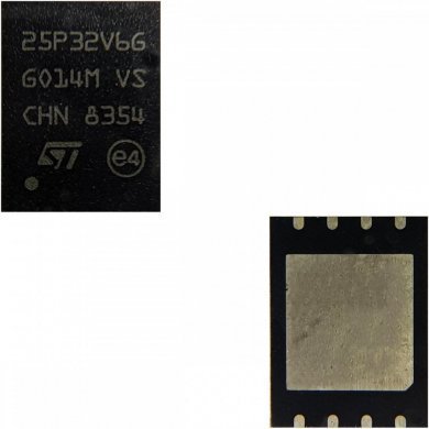 CI memoria 25P32V6G NOR FLASH 32Mbit SPI VDFPN8 SMD