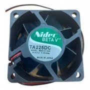 Nidec cooler axial 60x60x25mm 24V DC 2 fios
