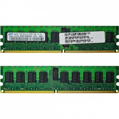Memória Samsung 2GB PC2-5300P DDR2 ECC Registered 667MHz