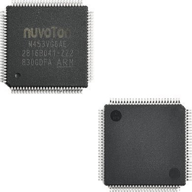M453VG6AE Cortex M4 MCU 72Mhz 256 KB Flash