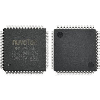 M453VG6AE Cortex M4 MCU 72Mhz 256 KB Flash
