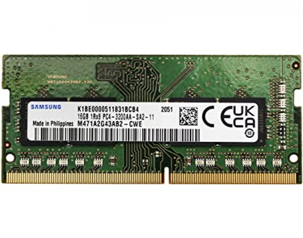 M471A2G43AB2-CWE Samsung Memória 16GB DDR4 3200Mhz SODIMM