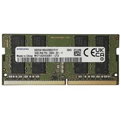M471A2K43DB1-CTD Samsung memória 16GB DDR4 2666MHz Non-ECC SODIMM