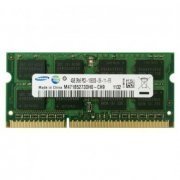 Samsung memória DDR3 4GB 1333Mhz 1.5V SODIMM CL9 2Rx8 Unbuffered 204 pinos para notebook