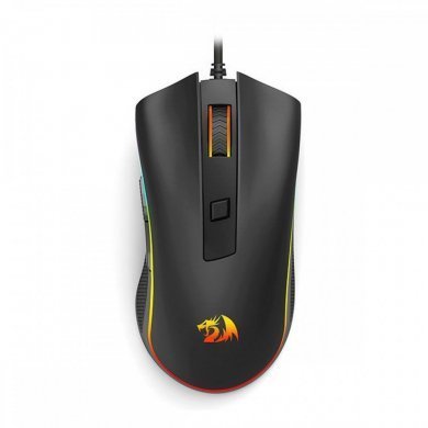Redragon mouse gamer Cobra Cypher Lite 12800DPI RGB preto