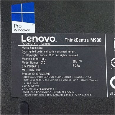 Lenovo Mini PC Thinkcentre M900 intel Core i5-6600T